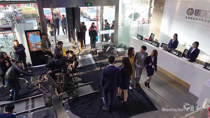 銀科控股形象片拍攝花絮